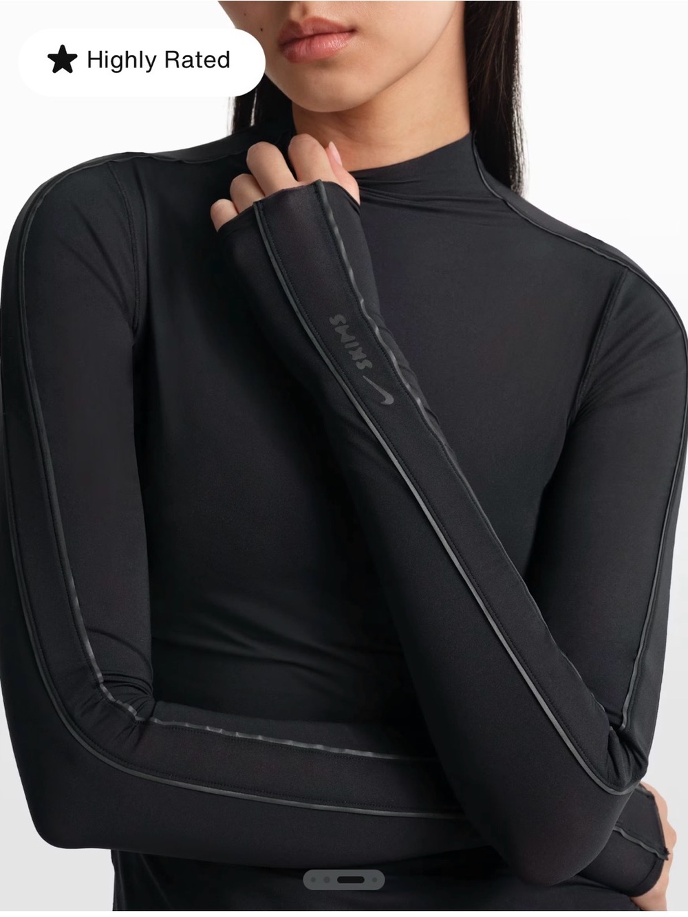 No OFFERS- Skims Nike Women’s Black Long-Sleeve